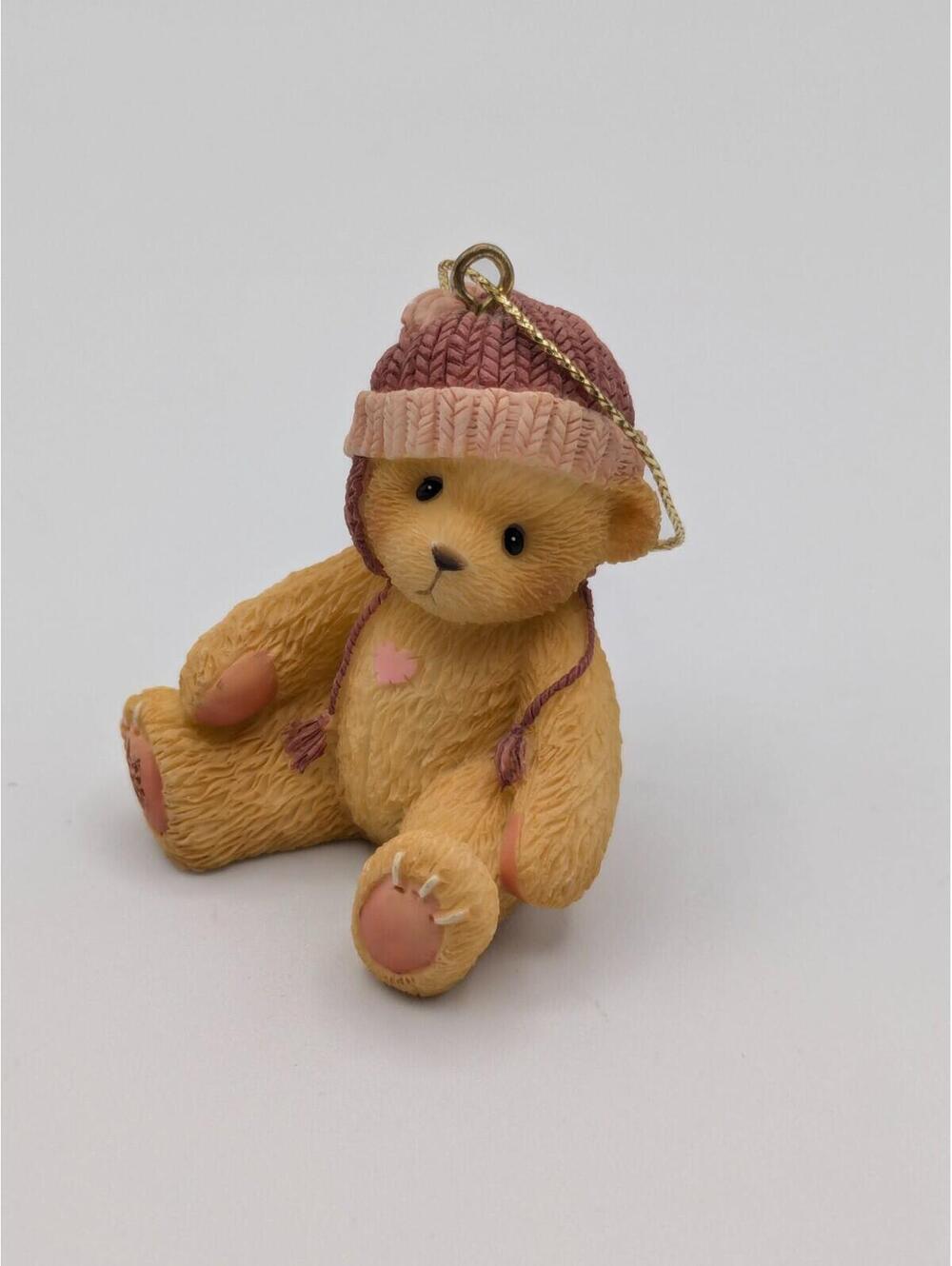 Cherished Teddies Trim a Tree Series Ornament (537004) 1999, Pink